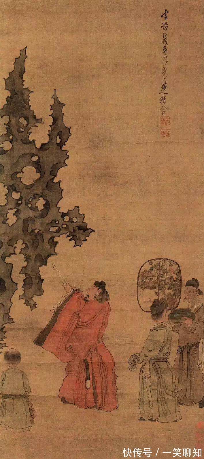 米点皴$米芾创造墨点画法700年后,莫奈才用类似画法颠覆了西方美术界