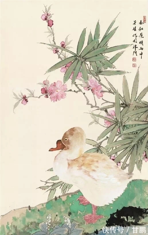 傅抱石&小写意花鸟画画家周午生,展现时代风骨,潜力无限