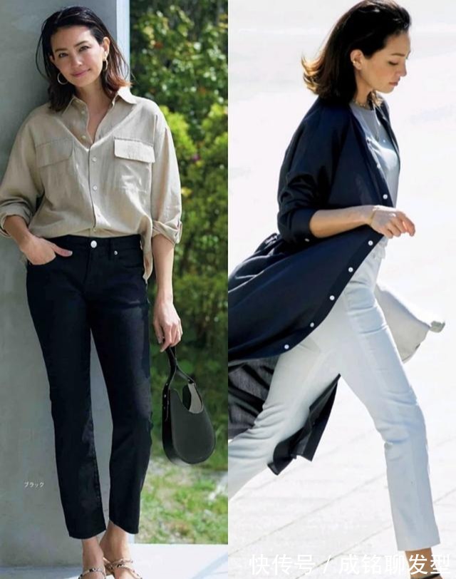 裙装|中年女人的优雅穿搭,日本模特的精致搭配,时髦减龄又有高级感