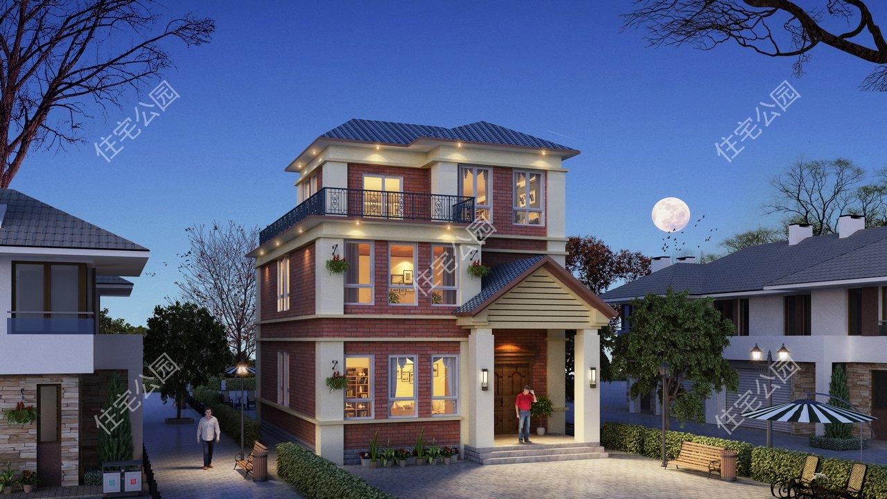 占地|10套带健身房的农村别墅图纸,在家也能做运动,哪套更适合农村呢