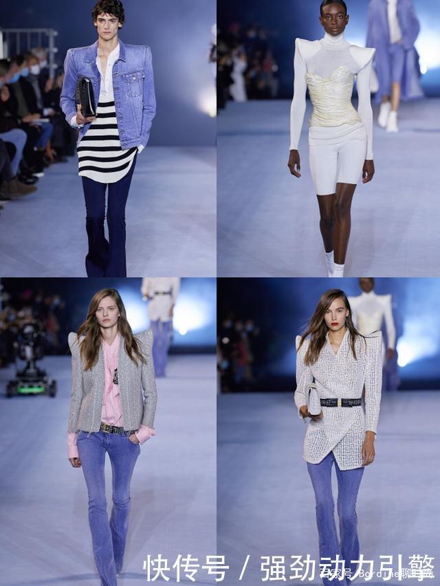 宝塔|巴黎时装周之Balmain 2021春夏系列的时尚,优雅大方,简约有气场
