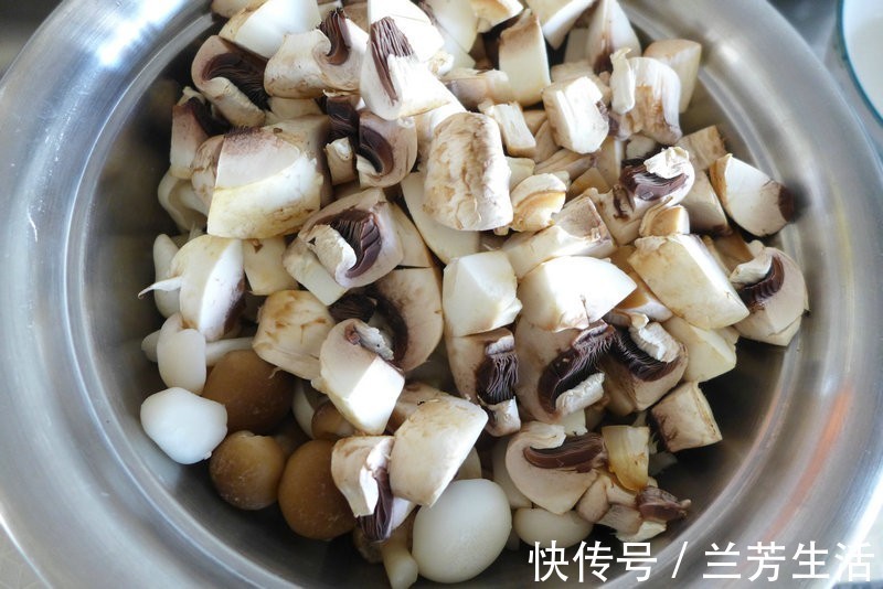 蘑菇|家常葱烧蘑菇，简单炒一炒，比肉都好吃，下饭又解馋