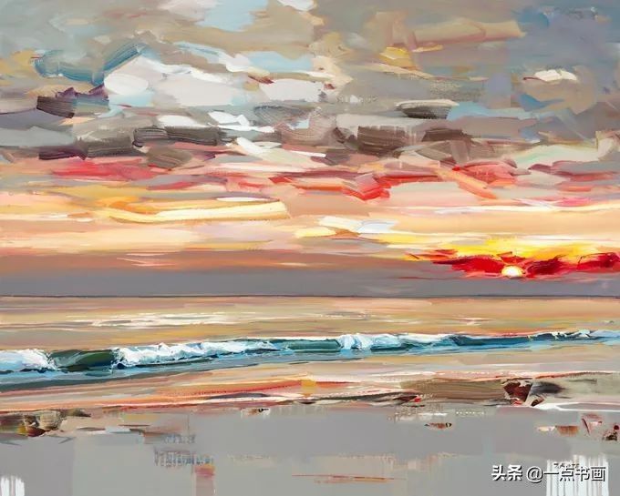 科特&他的绘画是光与色的交响乐,充满着前卫和时尚