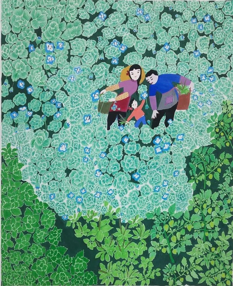 龙腾狮舞|文化走亲 云端悦展 嘉善姚庄农民画颂新时代