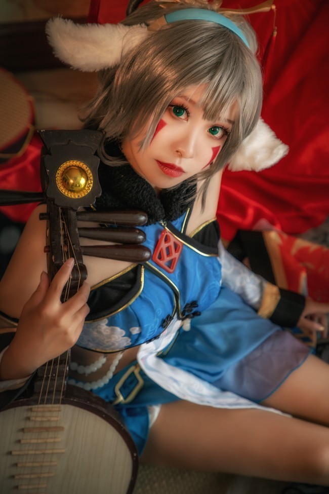 山海经|cos：山海经cos洛天依和乐正绫