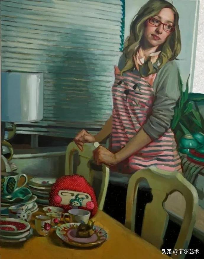 十九世纪|美国女艺术家玛丽·索尔的油画艺术作品欣赏