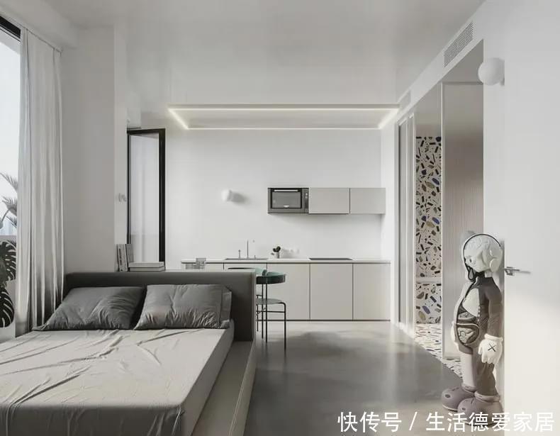 人居|29㎡二人居，一室一厅舒适自在，再来个衣帽间，这才是生活