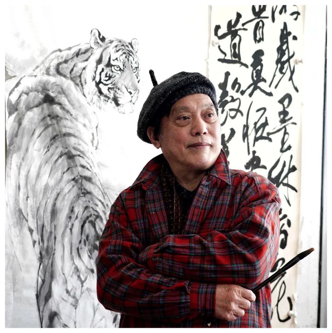 美术家协会#“虎虎生气——何业琦中国水墨画展”在陶氏艺术馆温暖开幕