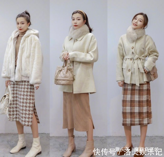 冬季的温柔需要保暖加持,27套奶茶色系穿搭,实用又有风度