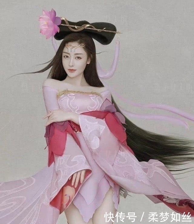 穿搭|张天爱首次COS王者荣耀貂蝉,一穿就火了,网友大呼比动漫美!