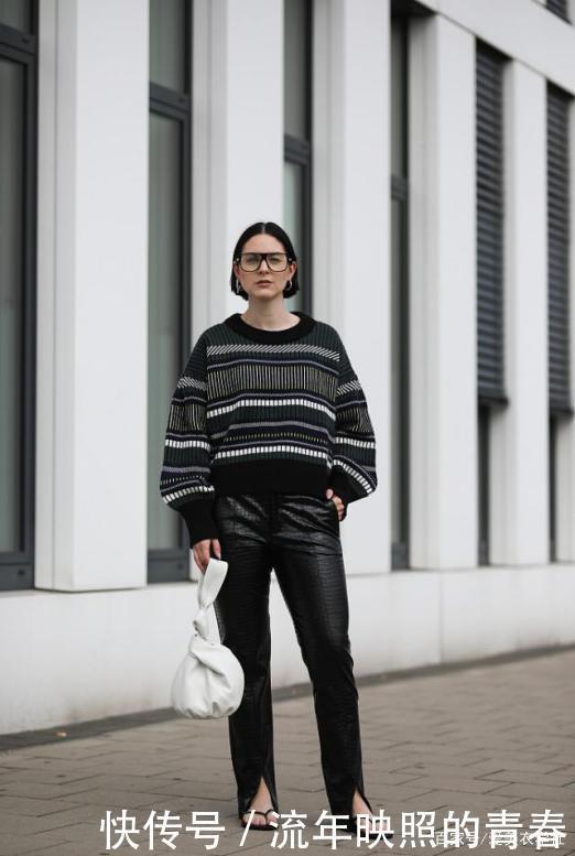  卫衣|卫衣已经过时了，这个冬天针织衫才美，闭着眼睛穿都好看