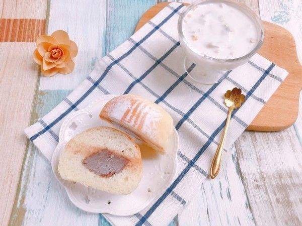 馅料|馅料十足的冰面包，面包的创意新吃法，好做又好吃