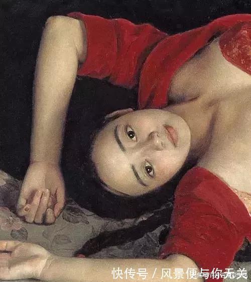 模特#从师生到夫妻,为她画人体,画作共拍出7179万的天价!