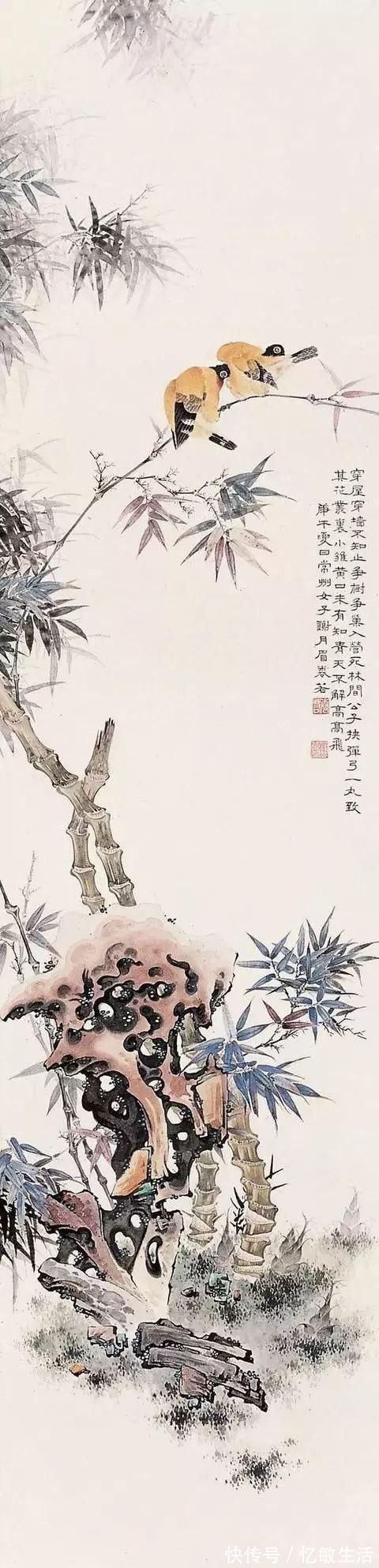 花鸟!她凭天赋自学书画,画画不到20年,却堪称“花鸟圣手”,成为一代传奇