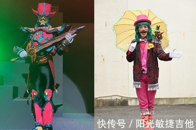 皮套|假面骑士圣刃舞台剧流苏骑士造型发布,是鲁邦换色形态,真省钱