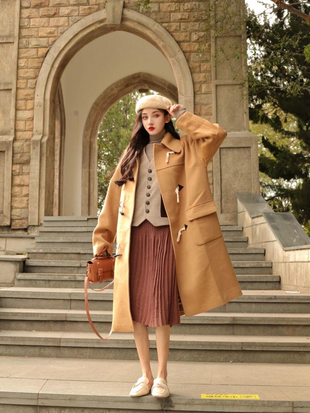 百搭|这些才是“大衣”的正确打开方式,简约利落又百搭,谁穿谁美