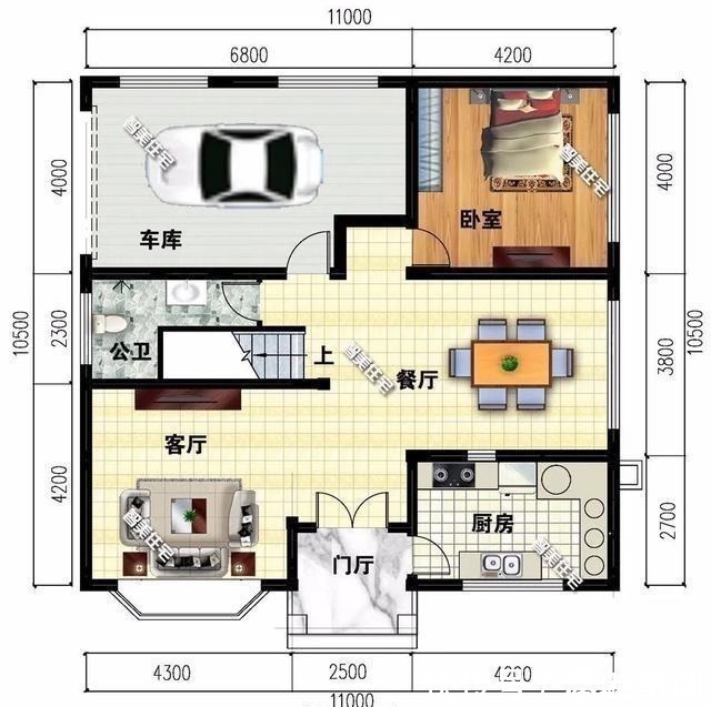 细品|面宽11米的3栋农村别墅，从两层到四层，每款户型都值得细品！