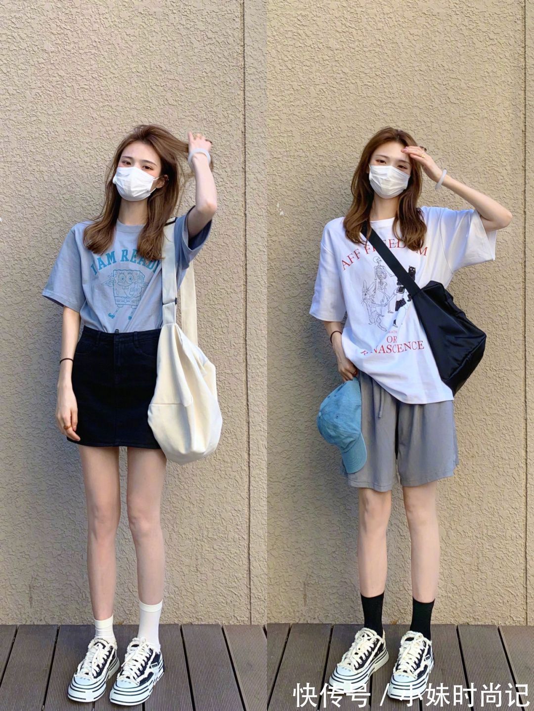 黑白|女人30岁后穿衣拒绝老气,学这位博主的减龄穿搭,清爽随性又时髦