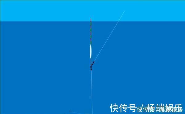 饵重|调漂技巧图解带饵调漂，不同钓目下线组在水中的状态，非常实用