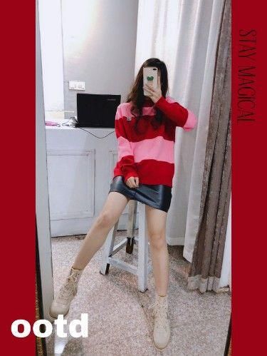 温暖又时尚的毛衣穿搭,每一款都好好看,可盐可甜