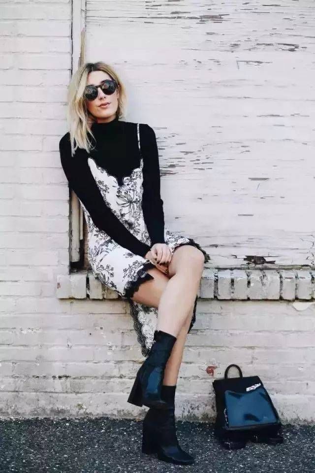 教给|脖子短不能穿高领7种不同搭法教给你,内搭有它就够了