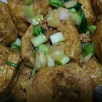 油豆腐塞肉的做法！