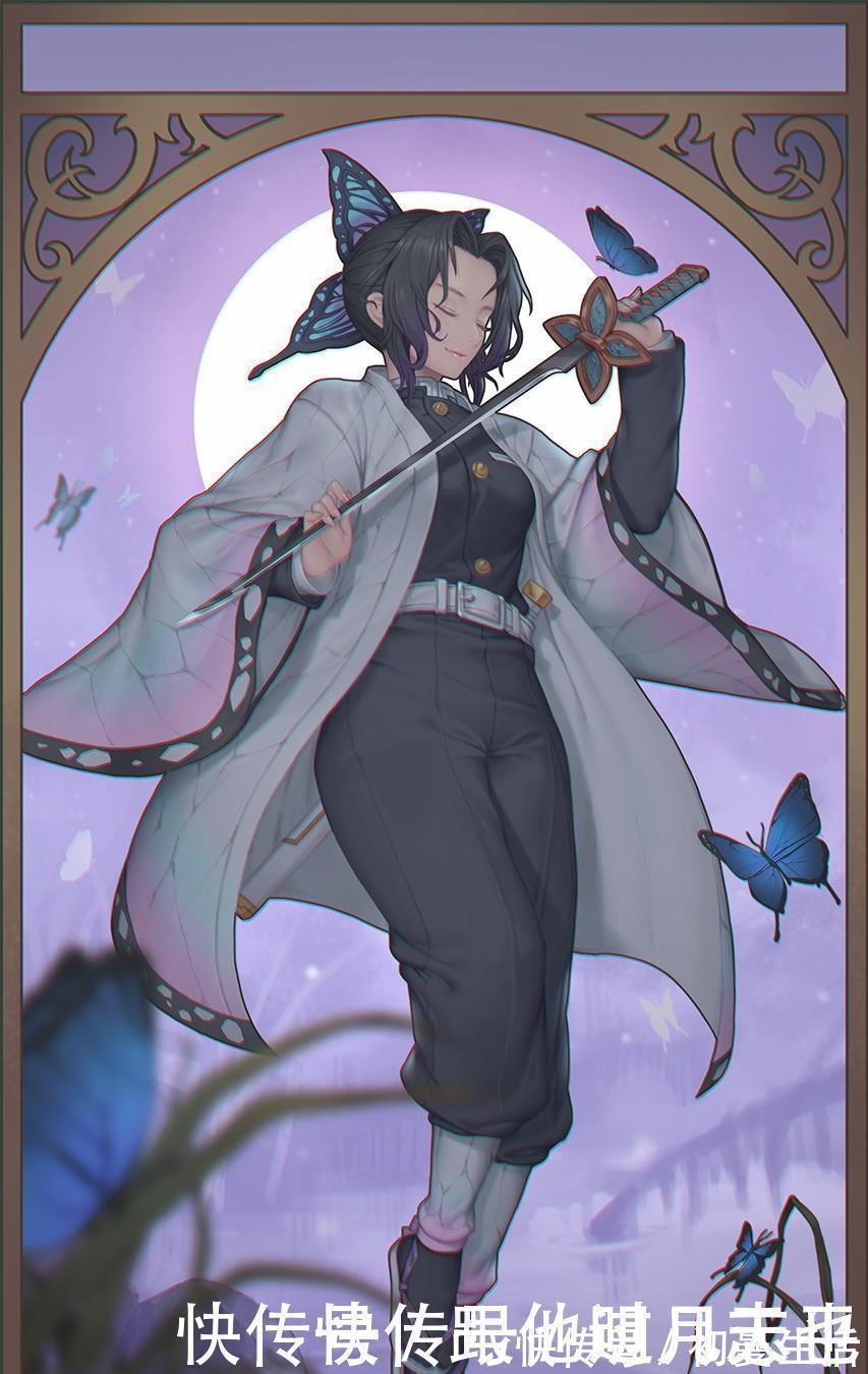 圣诞节|这些《鬼灭之刃》的同人画师,为什么画出的蝴蝶忍都很像本子呢?