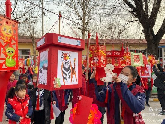 三马路小学@坊子区三马路小学“中国风·多彩童年”花灯展