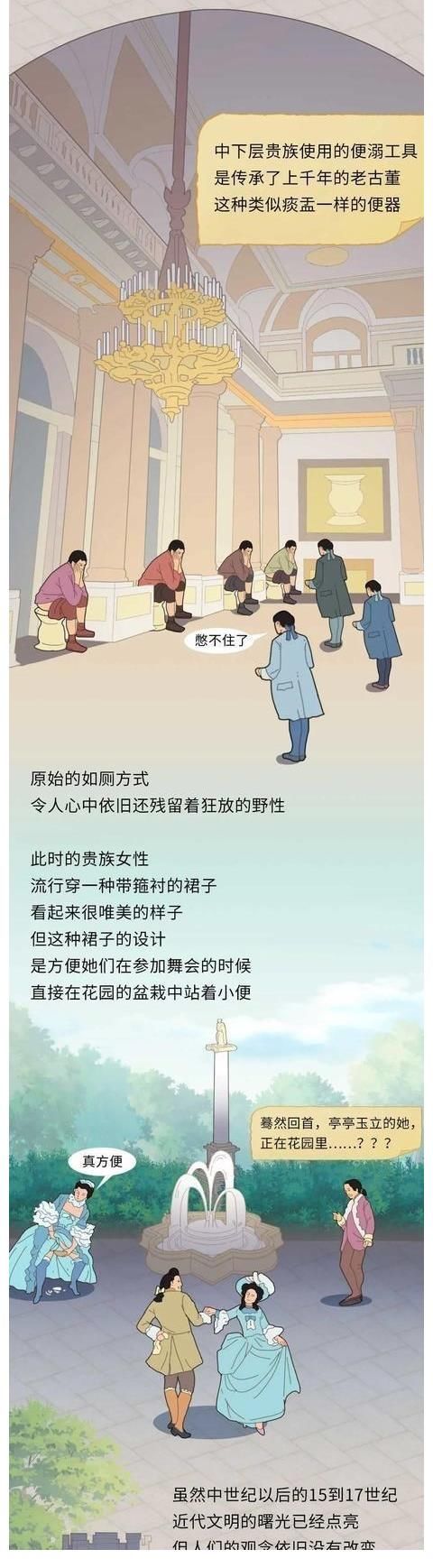 有味道的科普！欧洲中世纪到底有多脏？一组漫画解析，给我看吐了