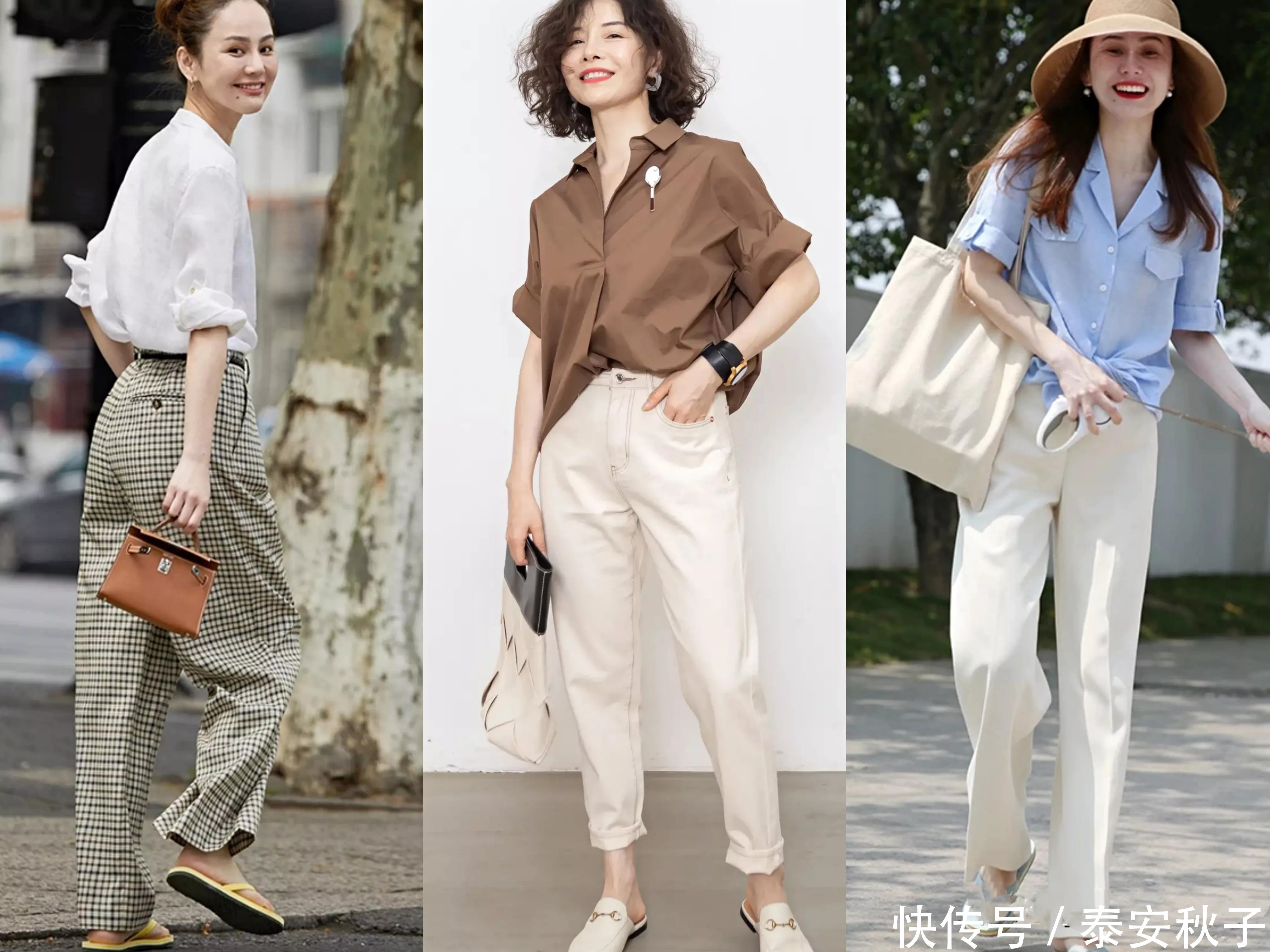 利落|这才是40岁女人该有的穿搭!不装嫩也不老气,优雅且高级!