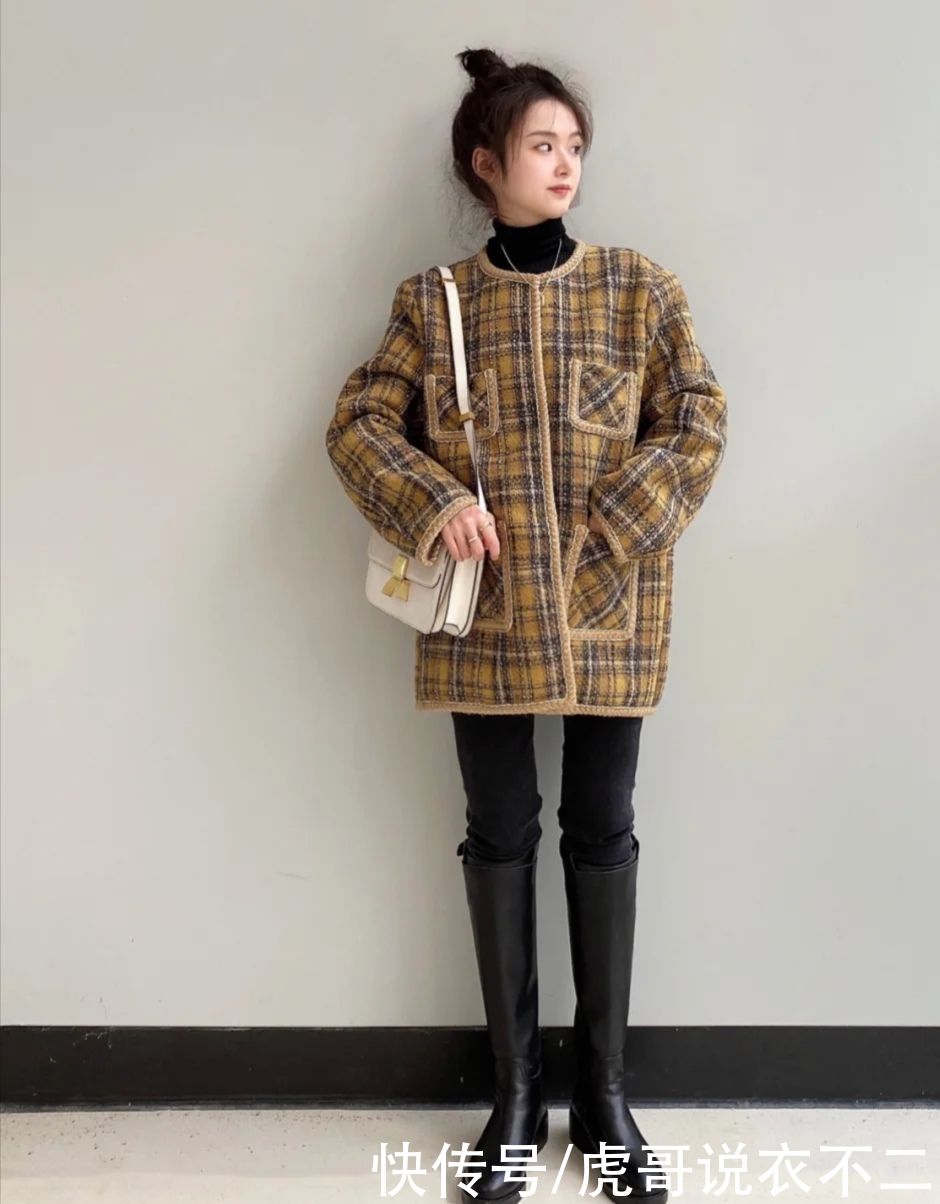 长靴显腿短?那是你还不会穿,这样搭配轻松穿出“大长腿”