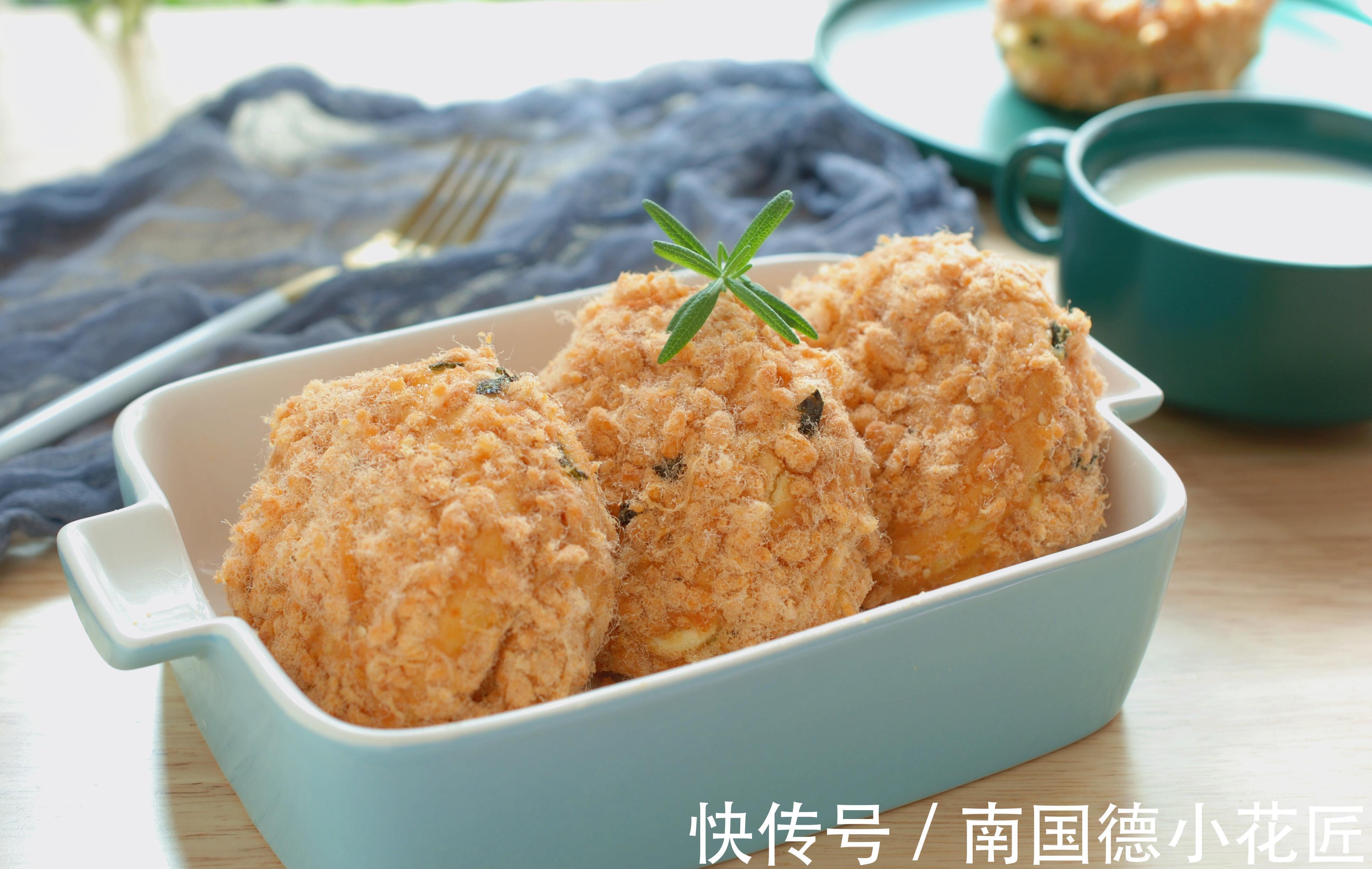 28块钱买了一斤肉松小贝,花了8块钱自己做了2斤,真简单