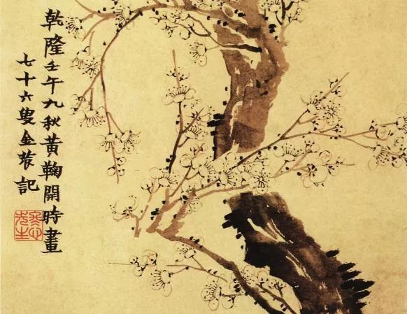 传统|传统梅花画法示范