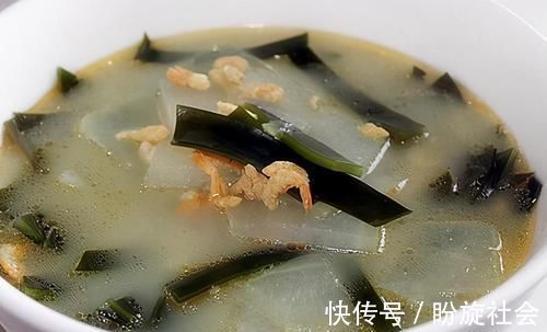 冬瓜海带汤|想长寿全靠吃，3种食物经常换，排毒养颜，预防疾病，早知早受益