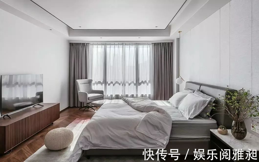 现代|262㎡现代简约大平层,简洁纯粹的空间,生活从容自然