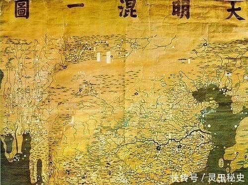 暴露|一张明朝绘制的地图暴露了明清两朝的差距,网友:差距实在太大了