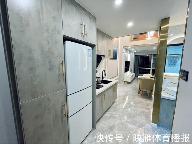 夹层|Loft小公寓装修改造,用板材搭出小夹层,32㎡能做两房两厅