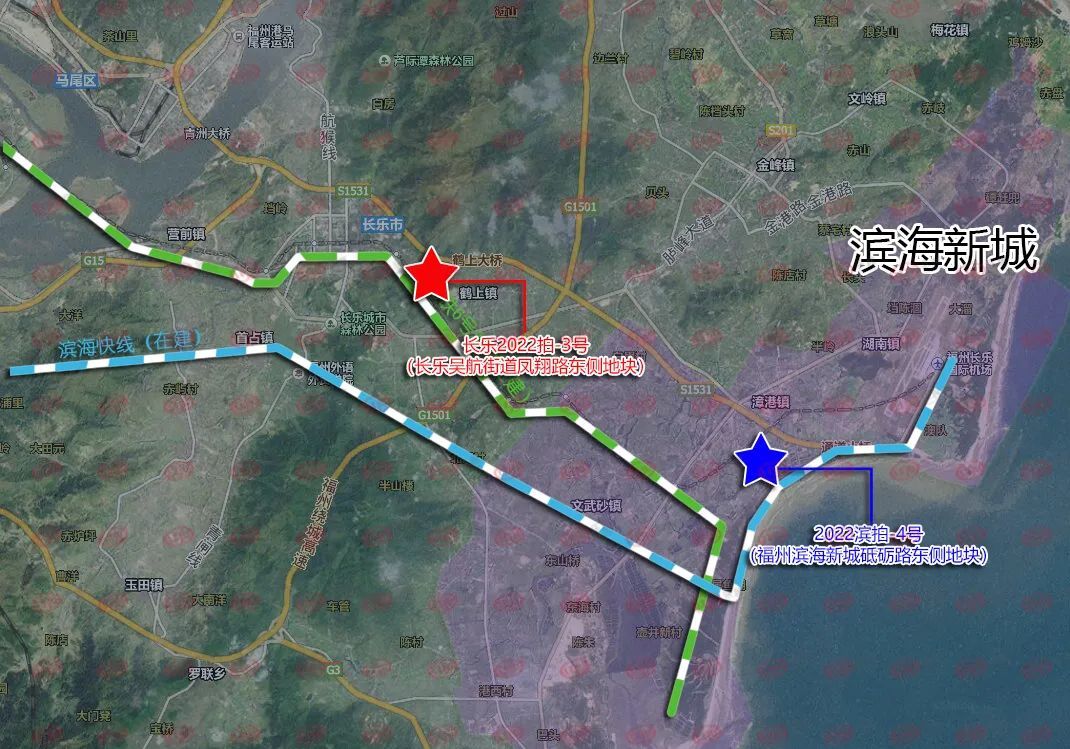 用地|总价3.62亿起！长乐明日打响本轮土拍首枪，两幅宗地总面积110.86