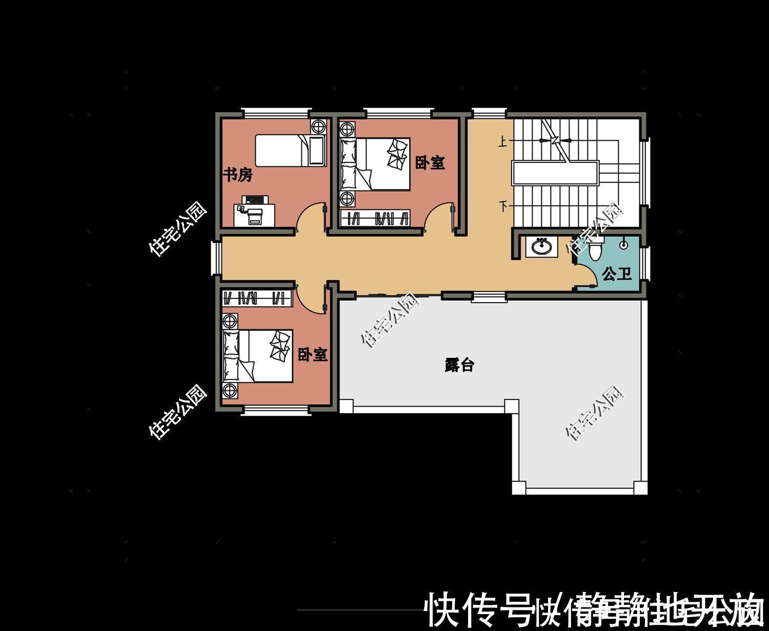 实用|10套柴火灶户型推荐,实用性不输城里小区房,尤其是第6套太美了