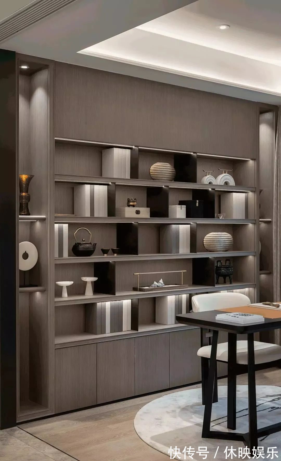 诗意|142㎡现代禅意,儒雅舒适的空间,满屋子的轻松与诗意