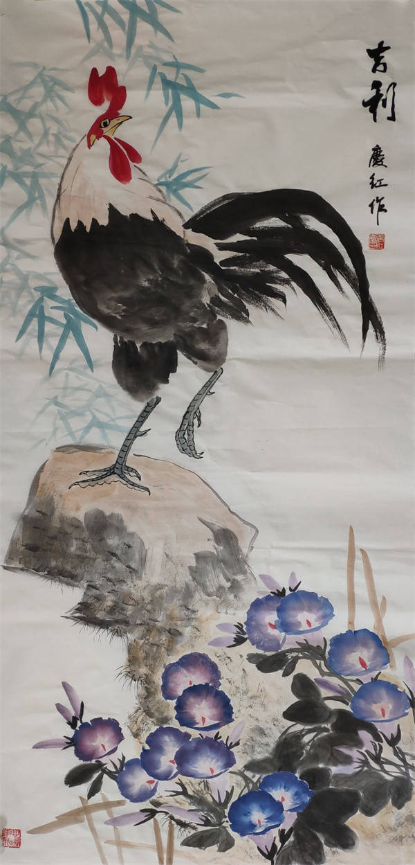 中国美术#【名家在线】张庆红绘画艺术作品欣赏