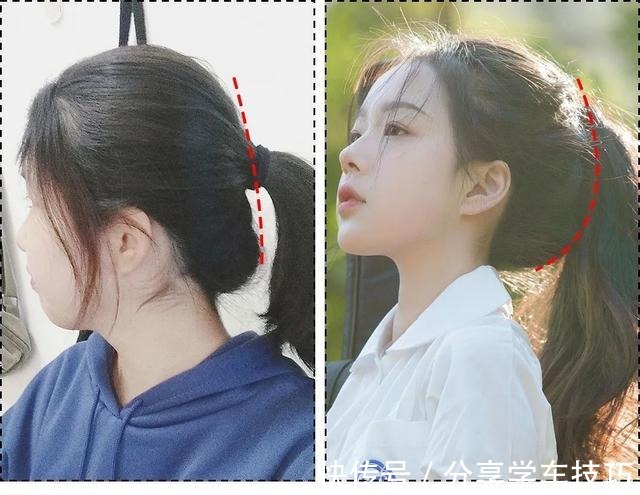 后脑勺 你发型不好看,因为这里没弄对!