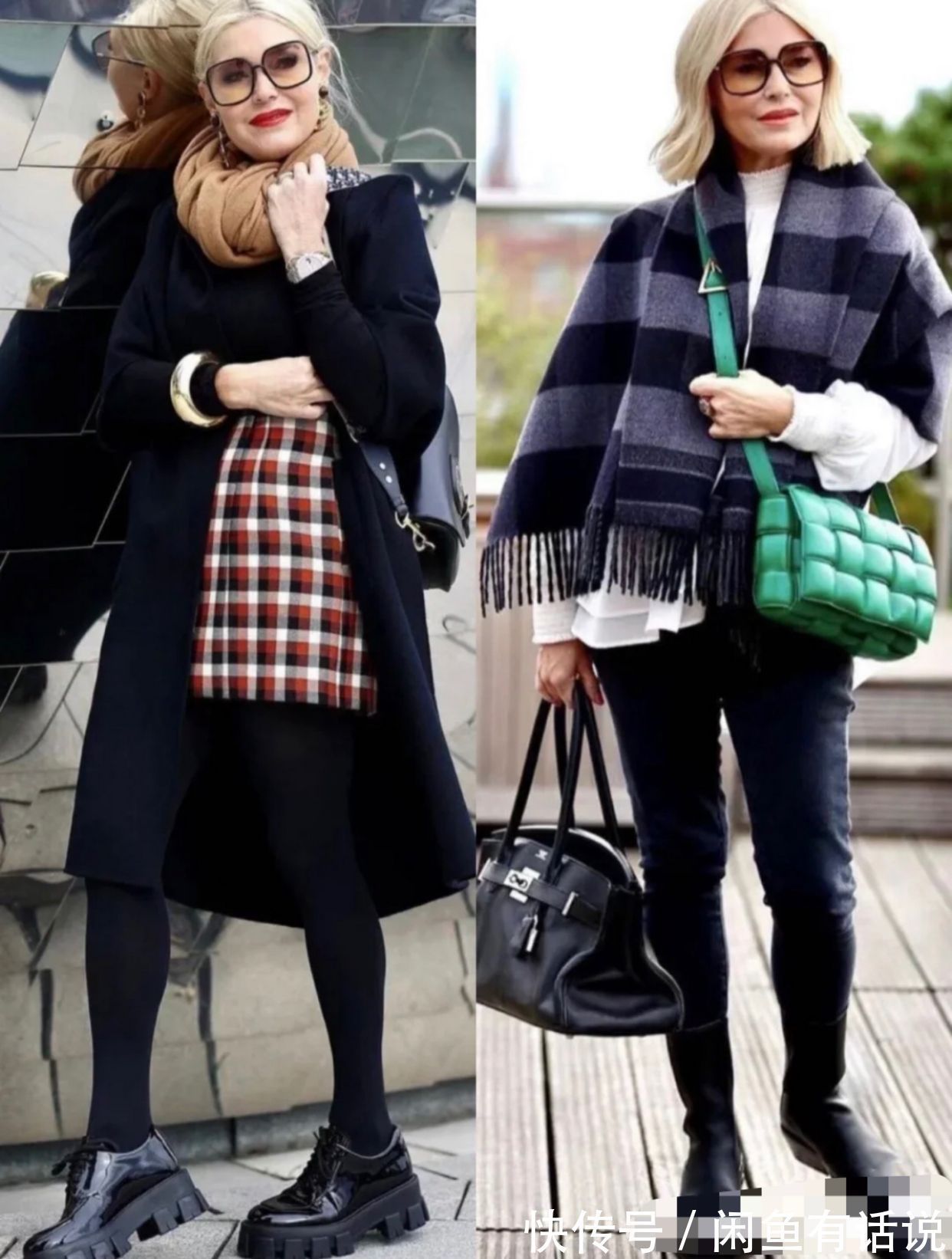 奶奶辈|等我到了60岁,也要像这位奶奶博主这么穿,时髦到让小姑娘羡慕