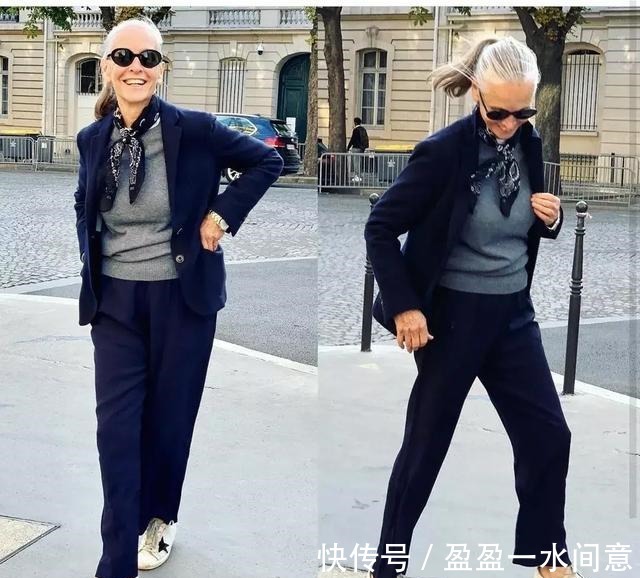 穿搭 70岁也可以很时尚！被法国“时髦奶奶”又飒又美的穿搭圈粉了！