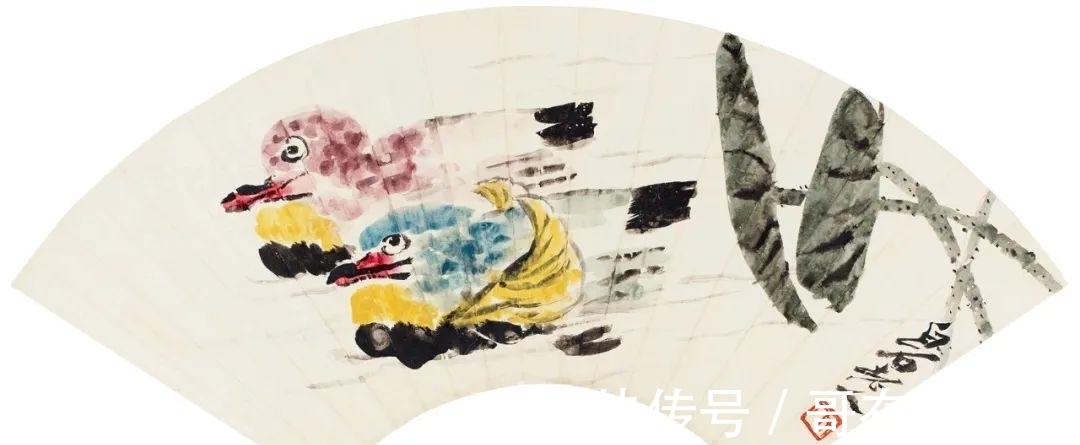 扇面#华辰2021秋拍|传统艺术专场齐白石作品欣赏