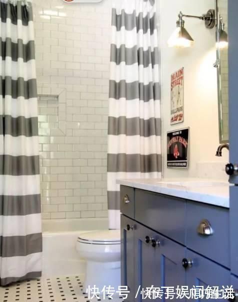 浴帘|越来越多人卫生间不做淋浴房，现在流行这样做这种设计不占空间