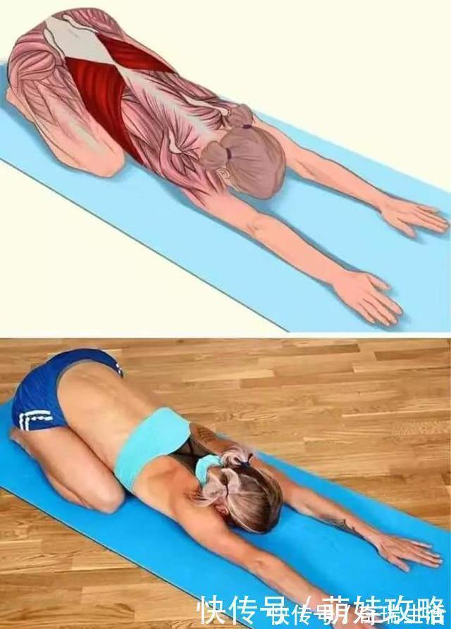 膝盖|在瑜伽中,看似简单的婴儿式,蕴含的内在含义更多,你真做对了吗