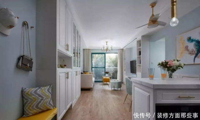 墙面|75平美式风好看到尖叫，还有别致舒适的感觉