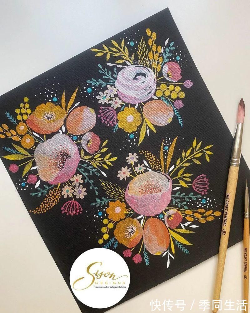 笔尖&美爆!70张超简单小清新的水彩手账,你想要的都在这里!收藏这篇就够了!