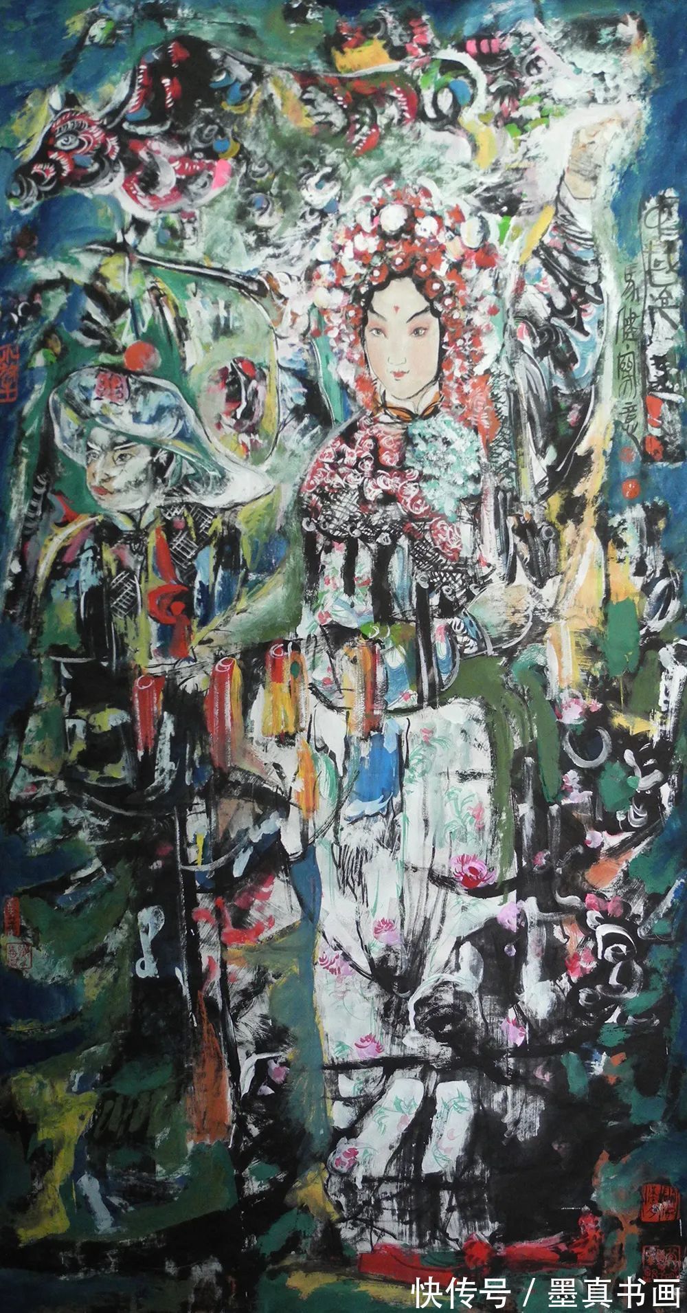 梅花三弄!「马健」|丹青追梦 水墨本色-中国当代书画名家个人云展览